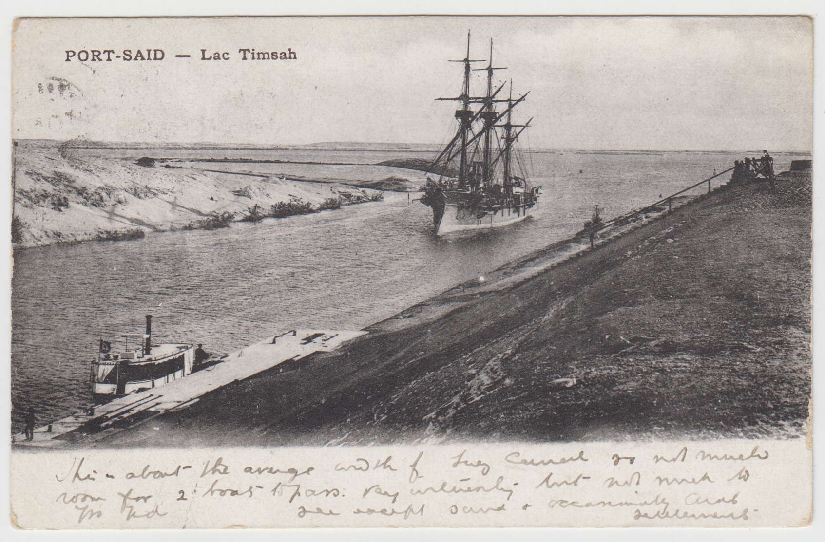 Aden 1905 — Ppc used from Aden