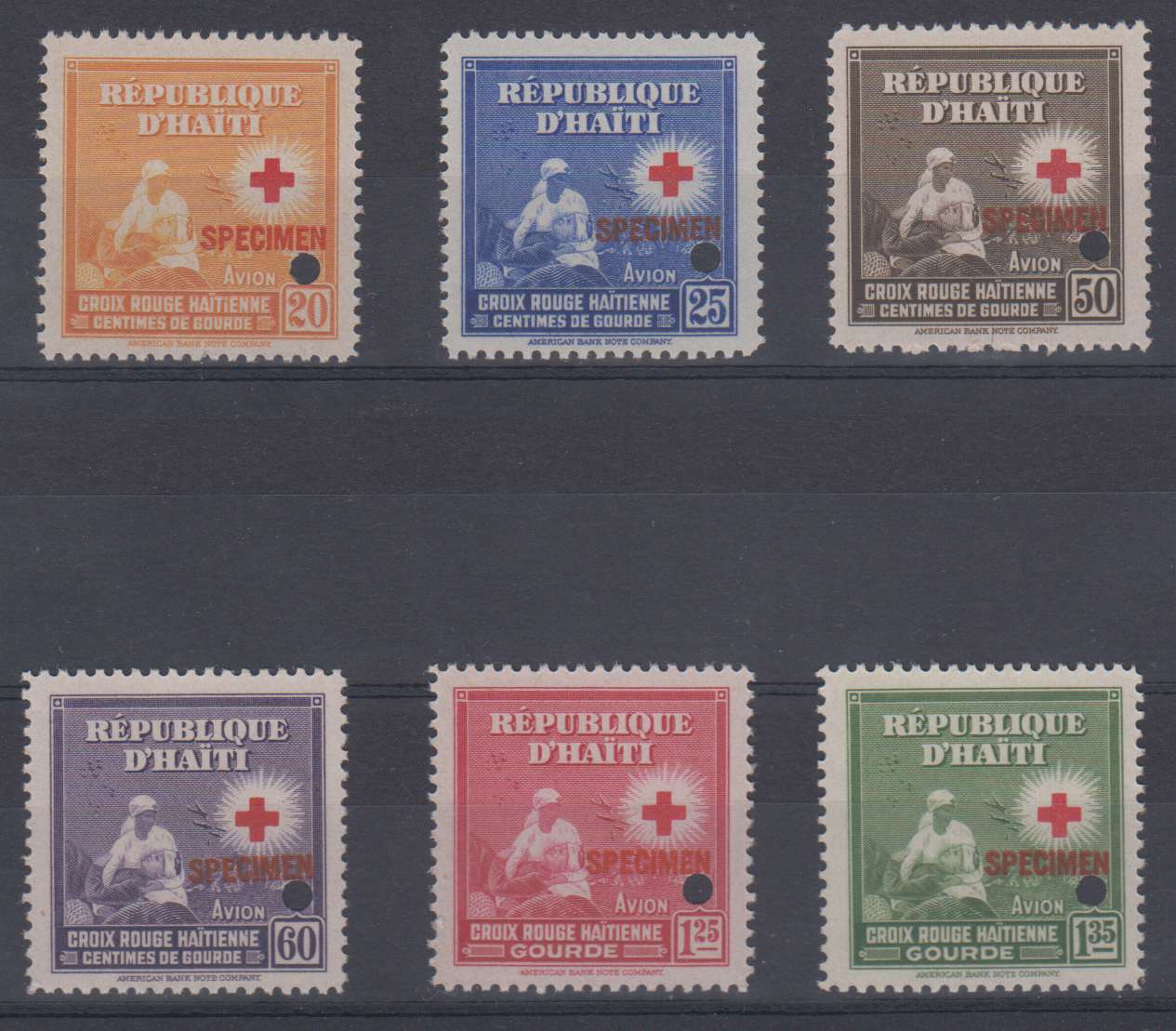 Haiti 1945 — Red Cross