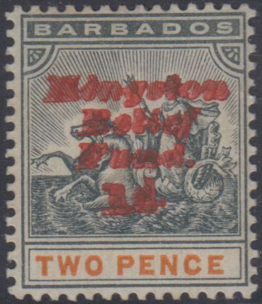 Barbados 1907 — Semi Postal