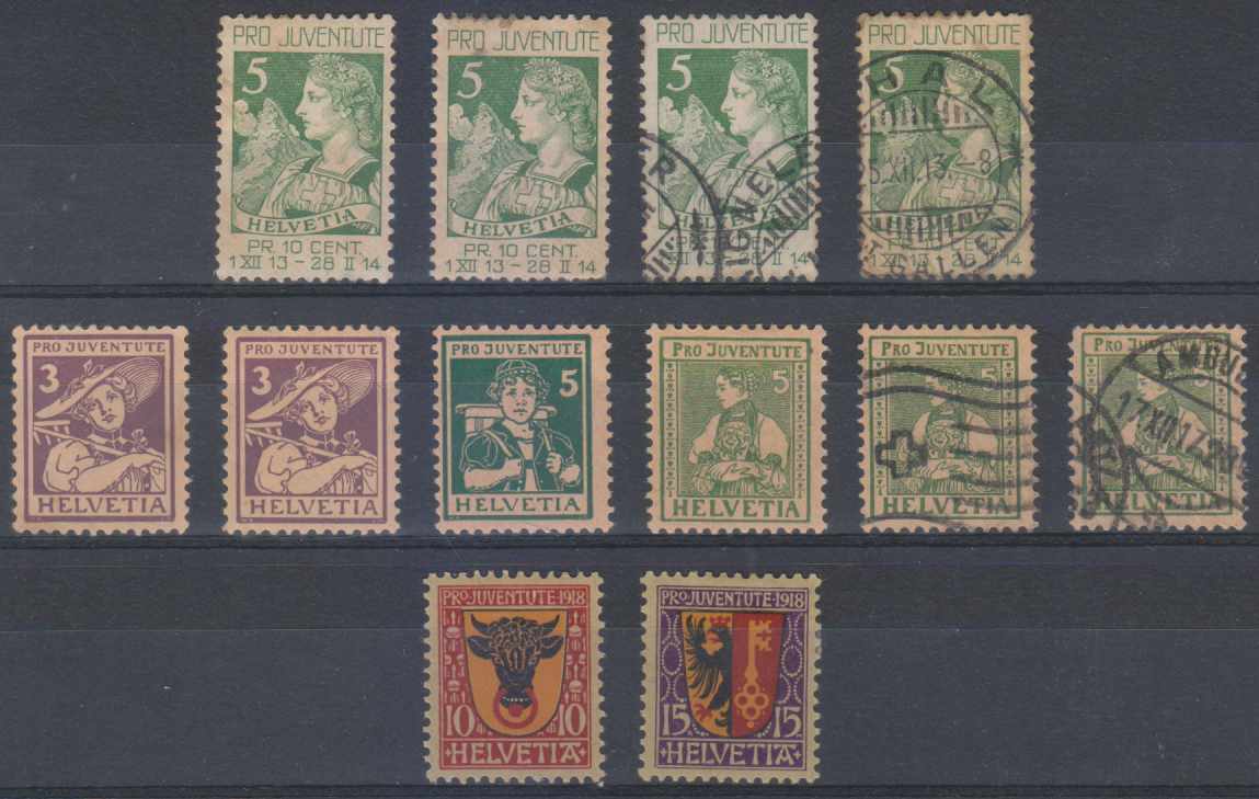 Switzerland 1913 — Semi - Postal issue