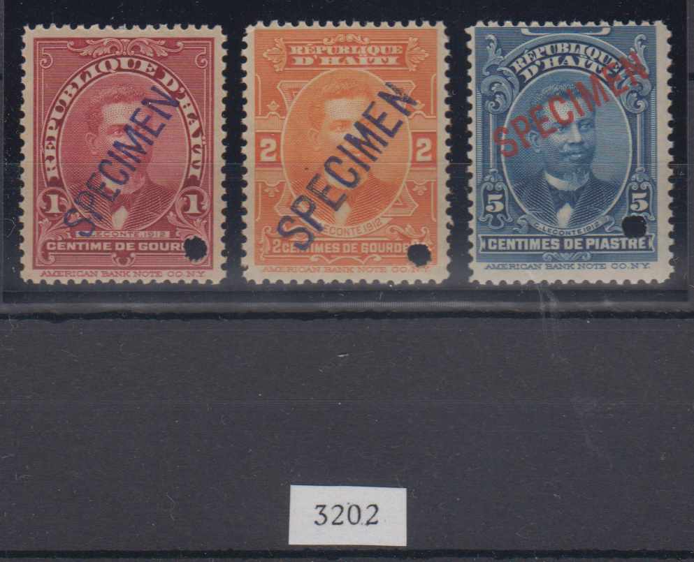 Haiti 1912 — President Leconte issue