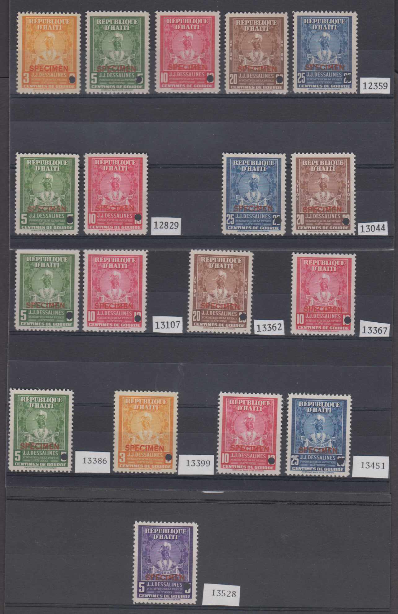 Haiti 1947 — Dessalines issue