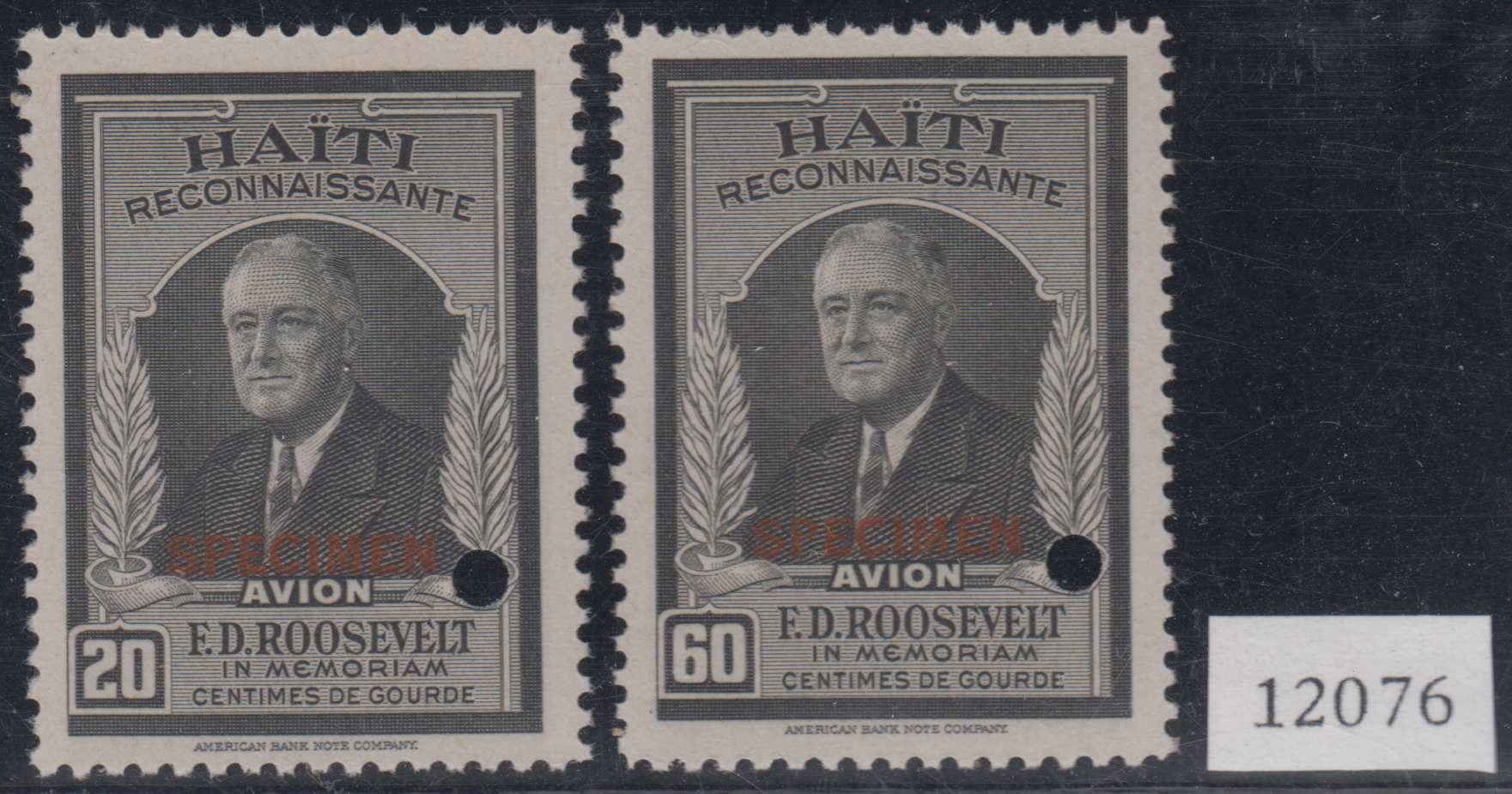 Haiti 1946 — FD Roosevelt