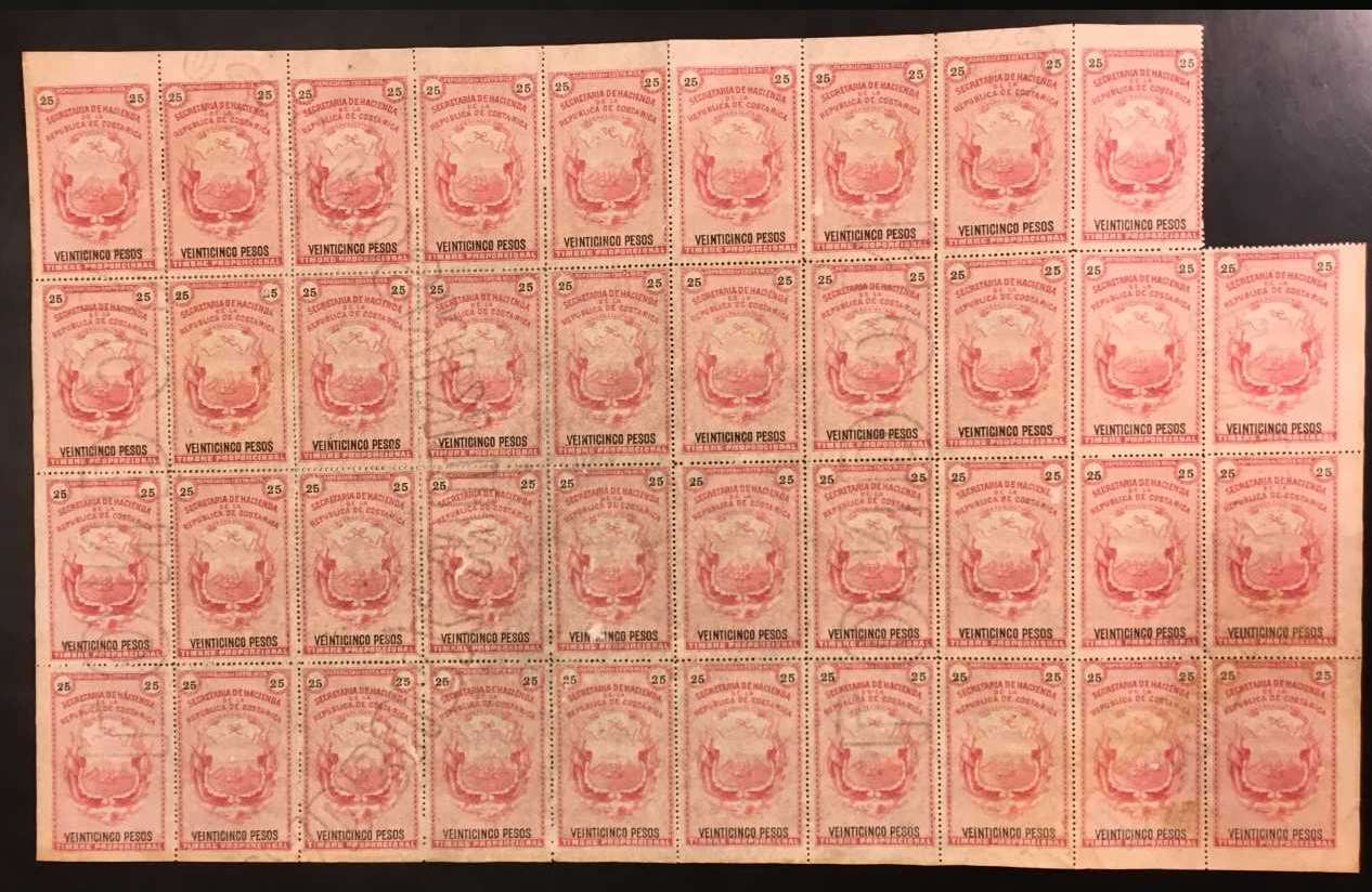 Costa Rica 1882 — Revenues