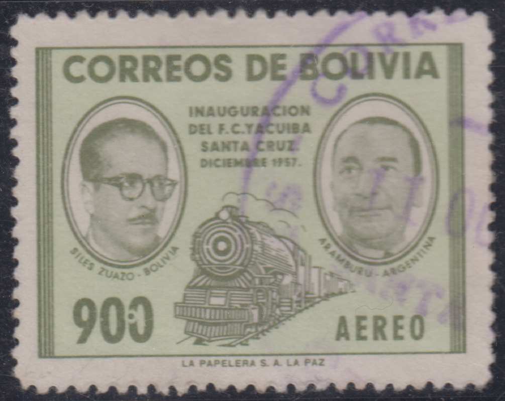 Bolivia 1957 — Railroad