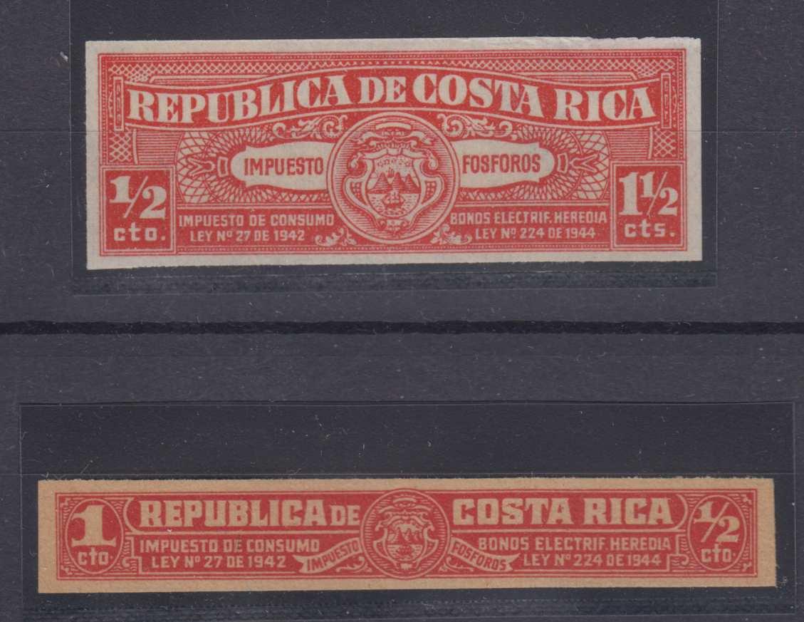 Costa Rica 1942 — Revenues