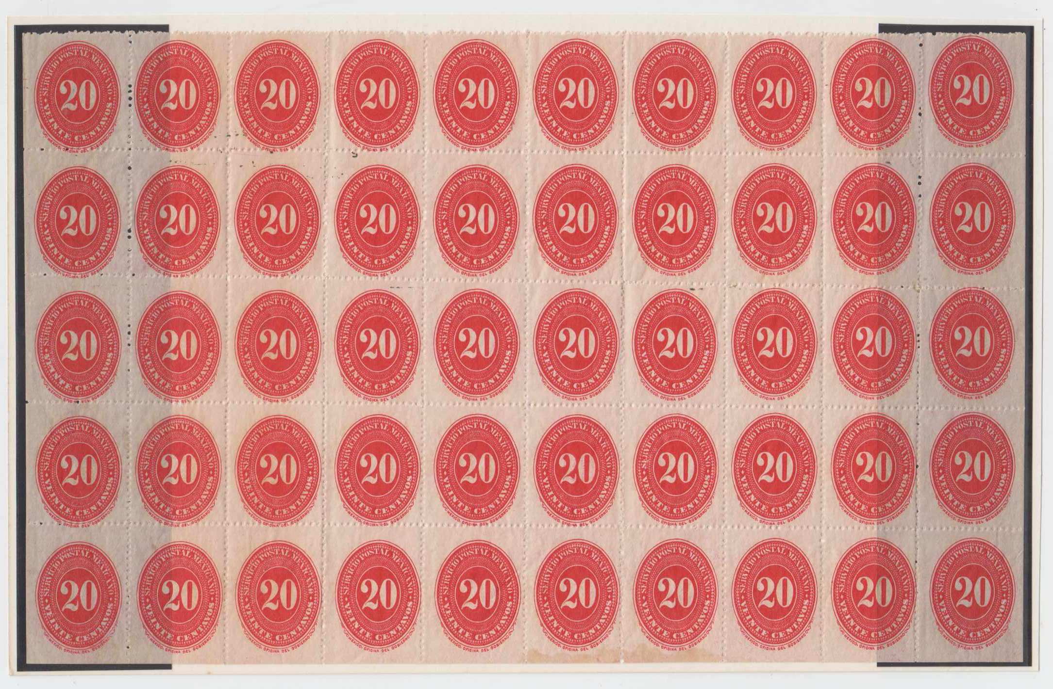 Mexico 1890 — Numeral