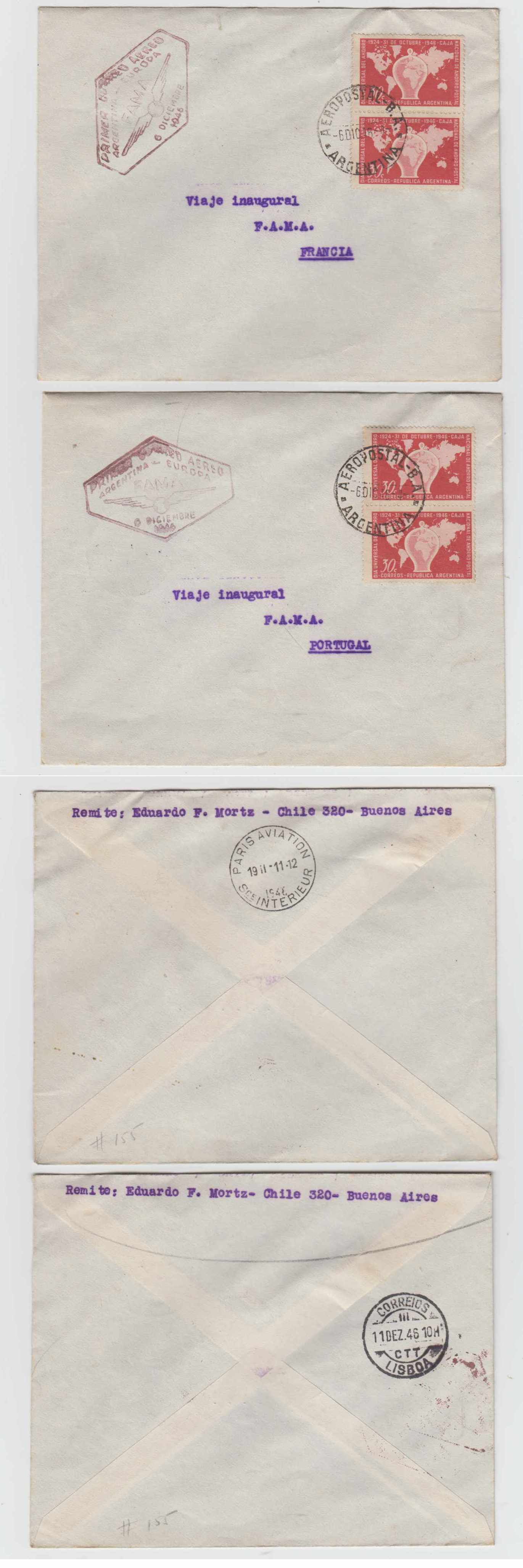 Argentina 1946 — Dec 6