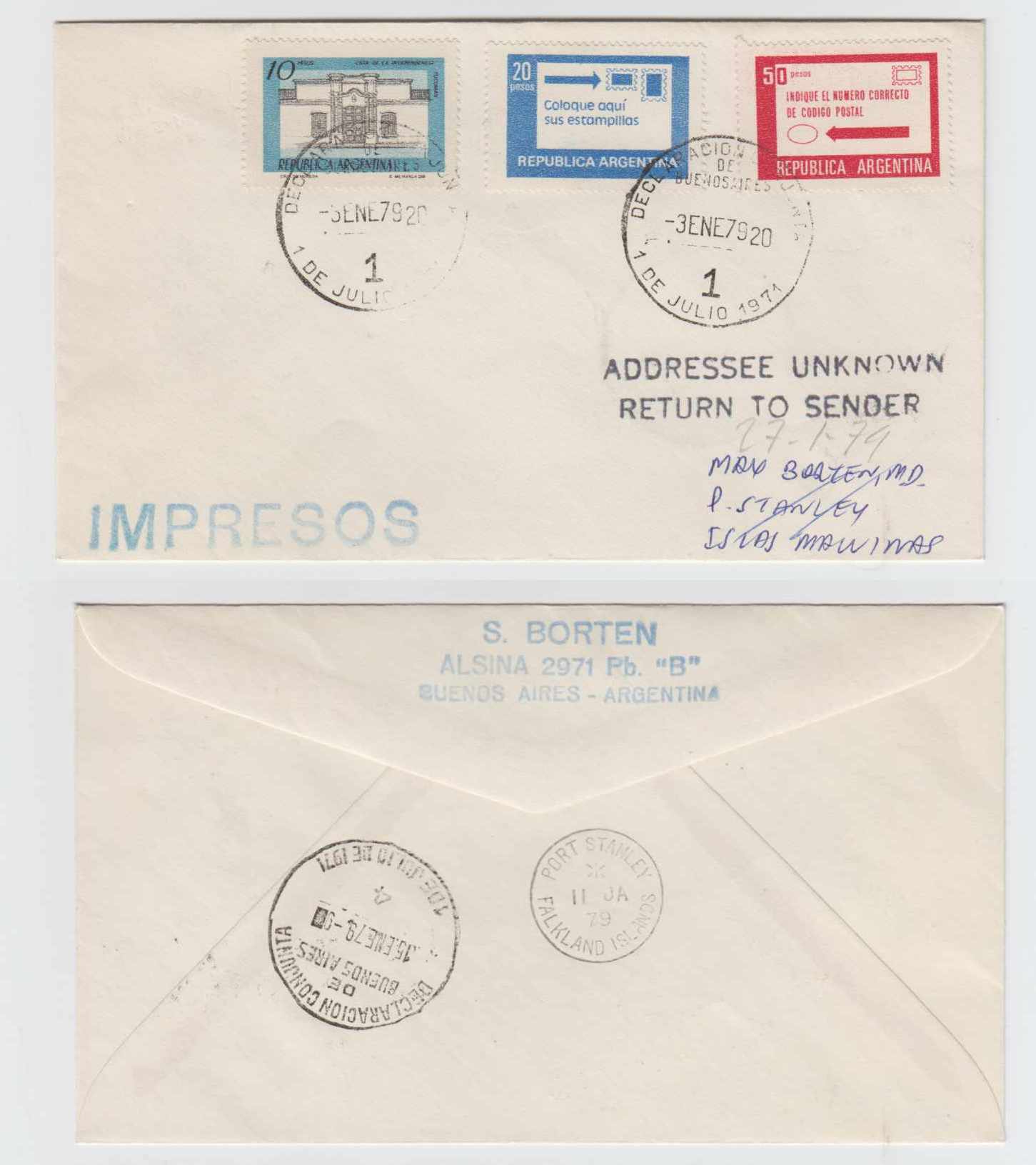 Argentina 1979 — Jan 3