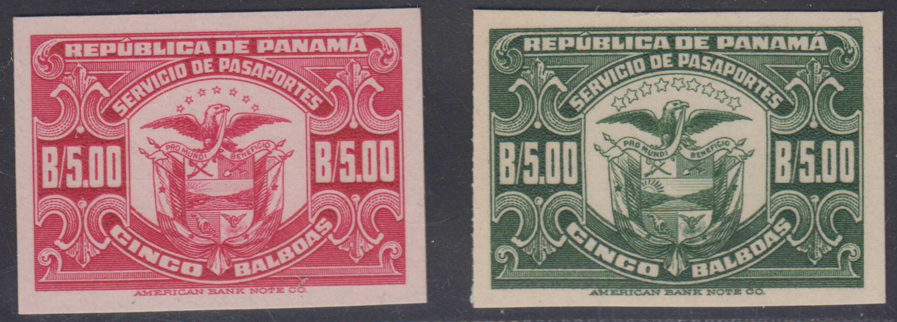 Panama 1920 — Revenues