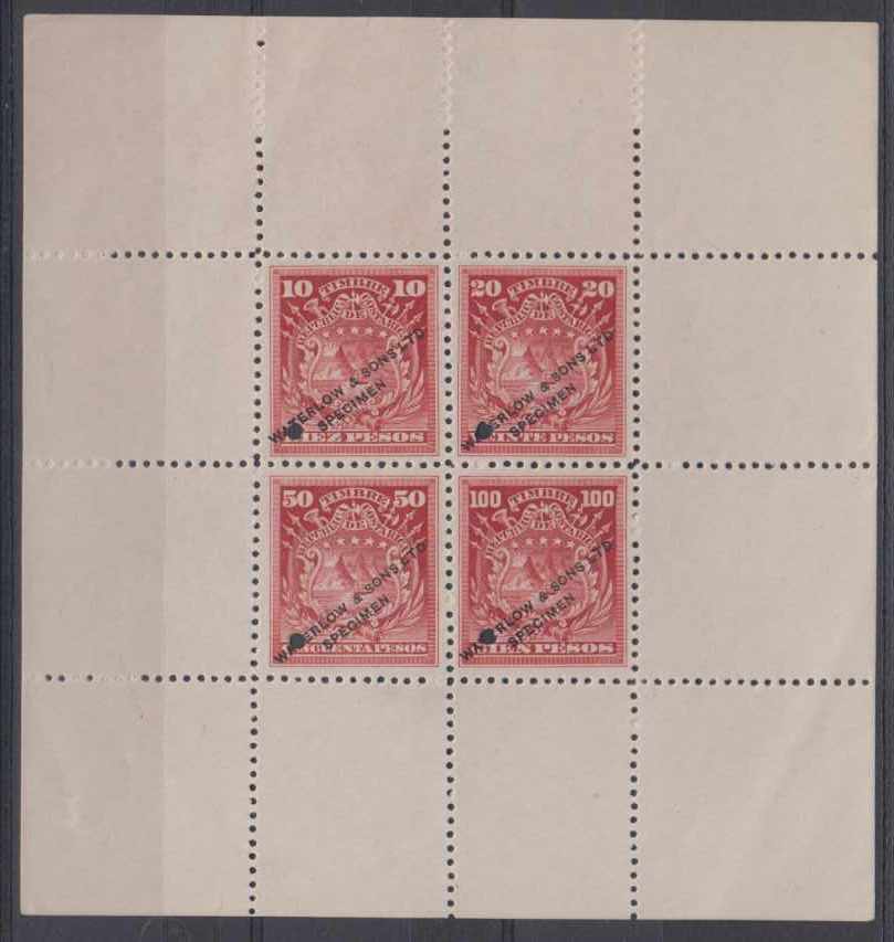 Costa Rica 1895 — Revenues