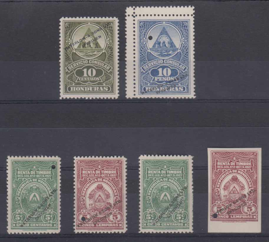 Honduras 1927 — Revenues