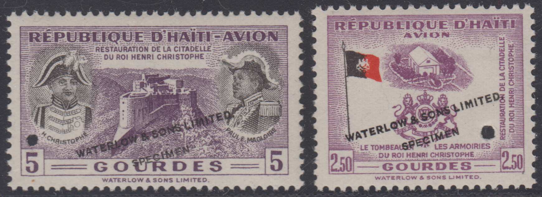 Haiti 1954 — Christophe Citadel