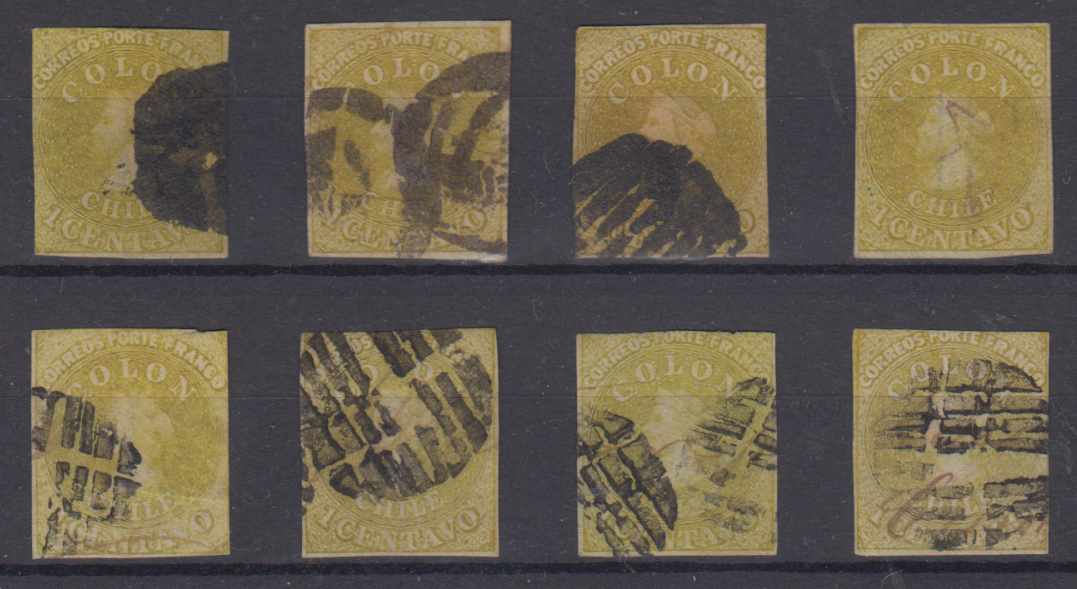Chile 1862 — Columbus