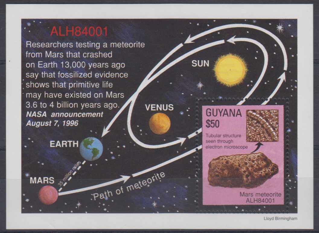 Guyana 1996 — Mars Meteorite