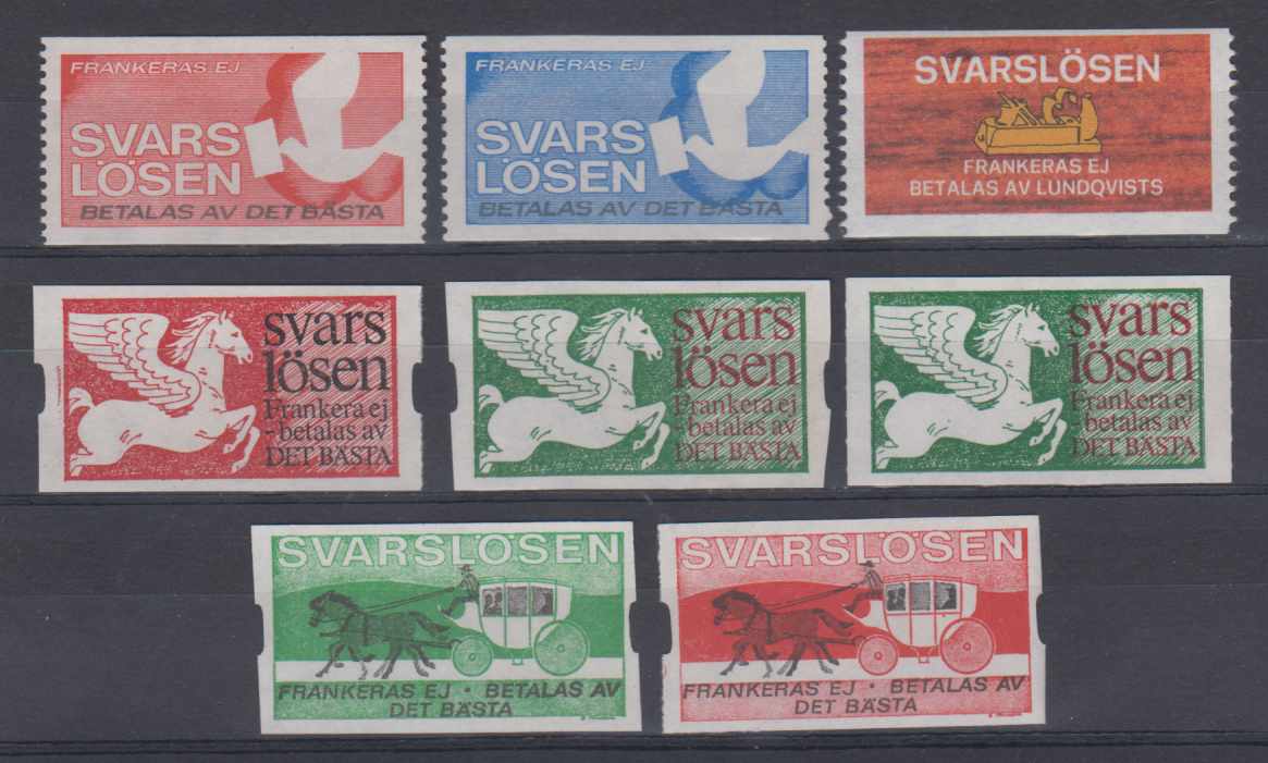 Sweden 1969 — Answer postage due
