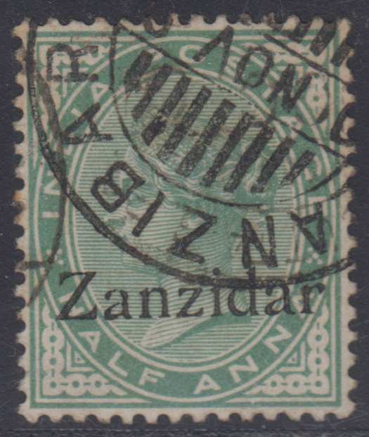 Zanzibar 1895 — Scott 3a