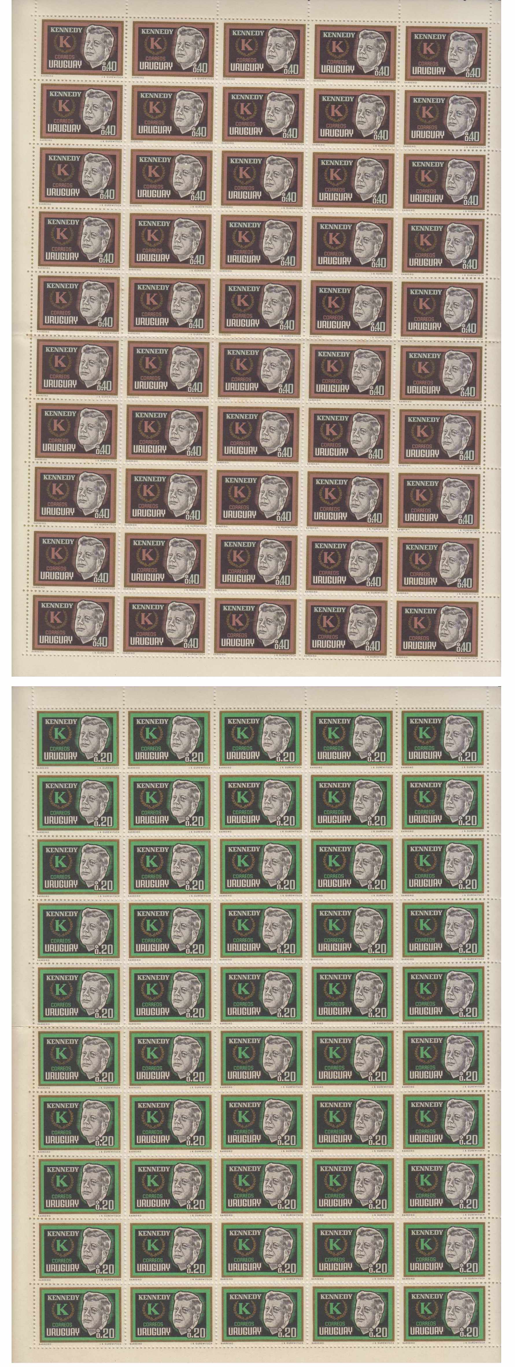 Uruguay — Scott 714-715, C269-c270