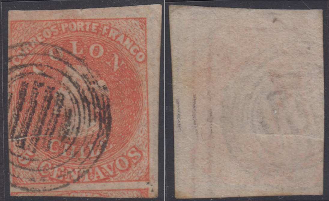 Chile 1856 — Columbus