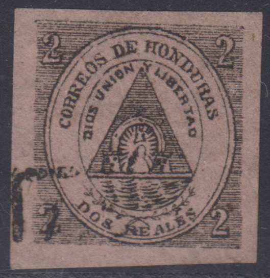 Honduras 1865 — Coat of Arms