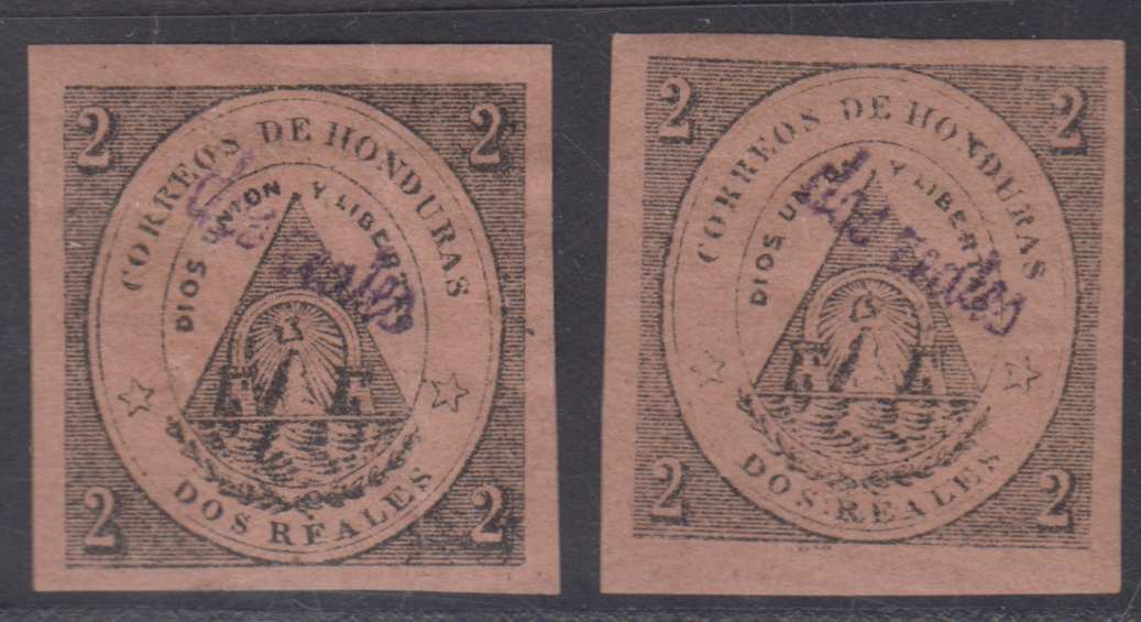 Honduras 1877 — Tegucigalpa issue