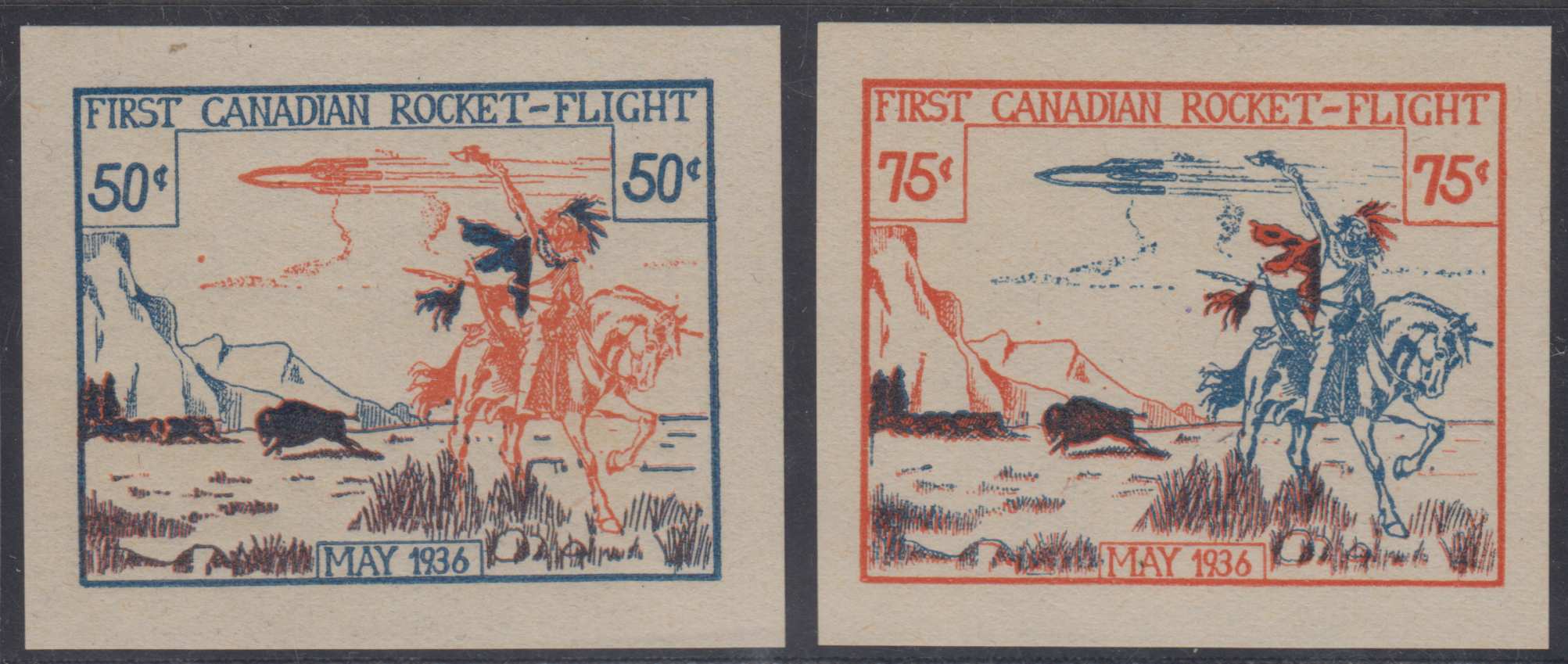 Canada 1936 — Rocket mail
