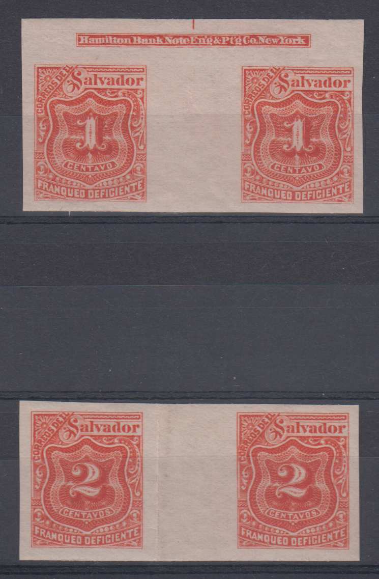 El Salvador 1896 — Postage Due