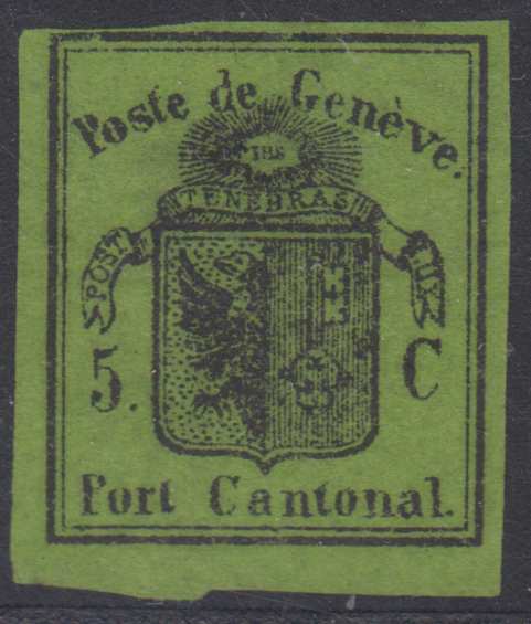 Switzerland 1845 — Coat of Arms