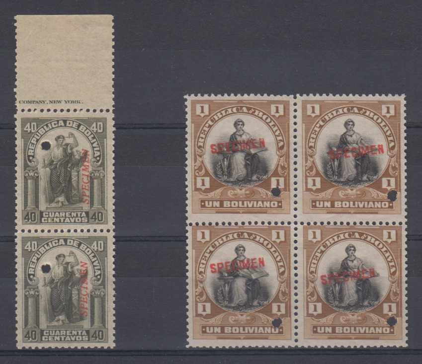 Bolivia 1909 — Revenues