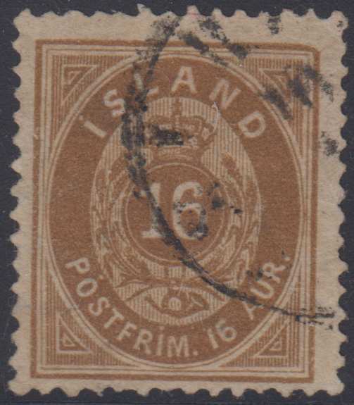 Iceland 1876 — Scott 12