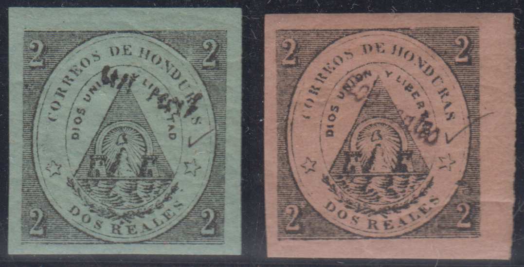 Honduras 1877 — Tegucigalpa issue