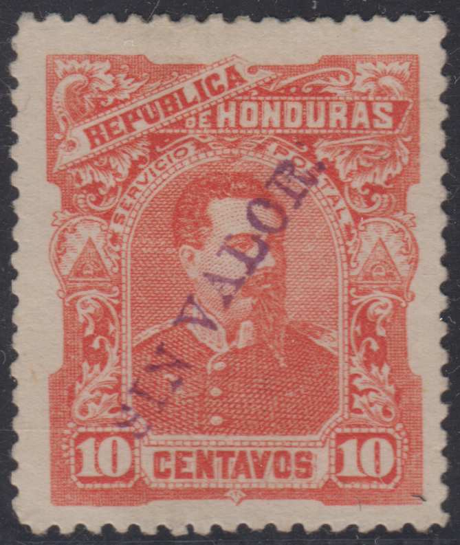 Honduras 1891 — Bogran issue