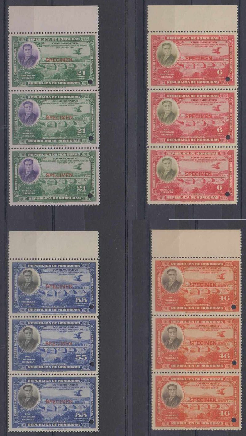 Honduras 1937 — Carias bridge