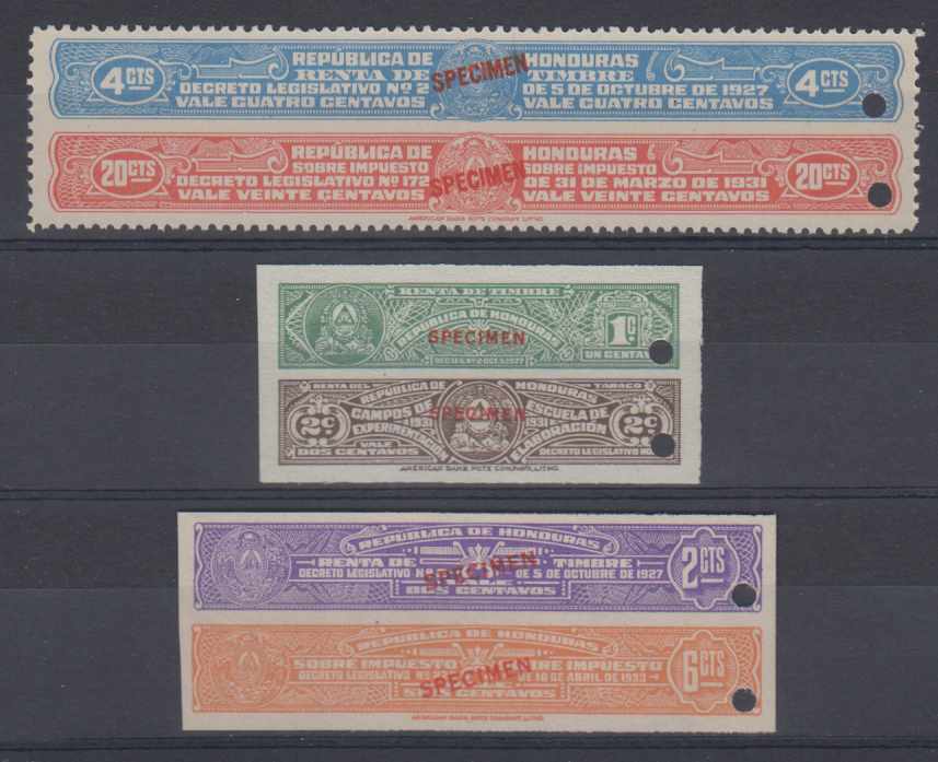 Honduras 1927 — Revenues