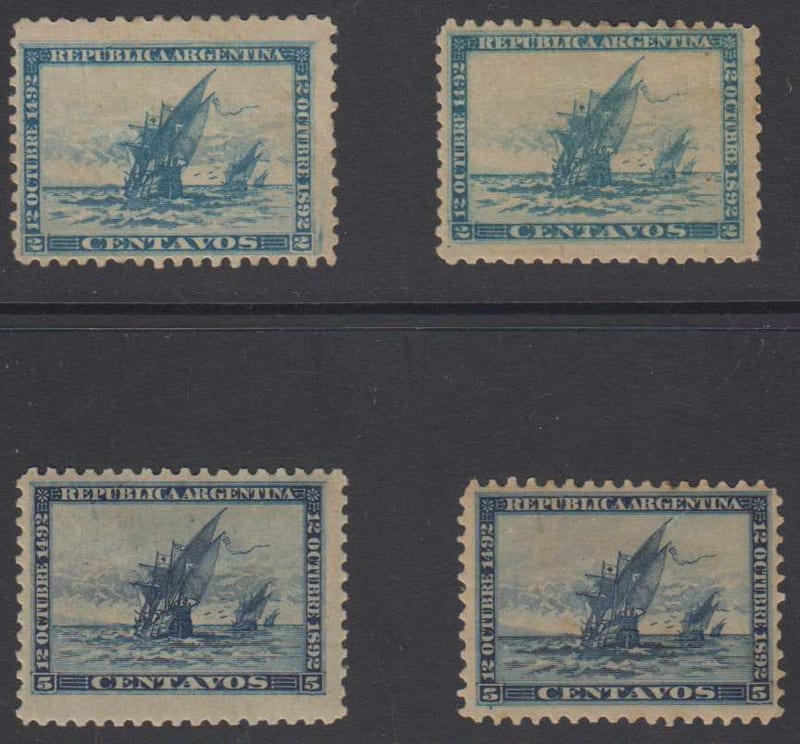 Argentina 1892 — Columbus