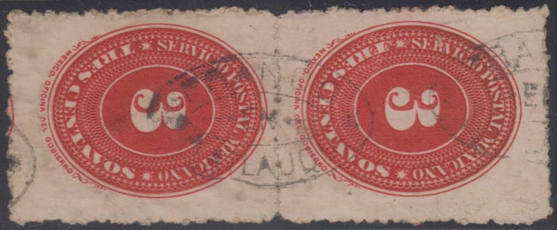 Mexico 1887 — Numerals