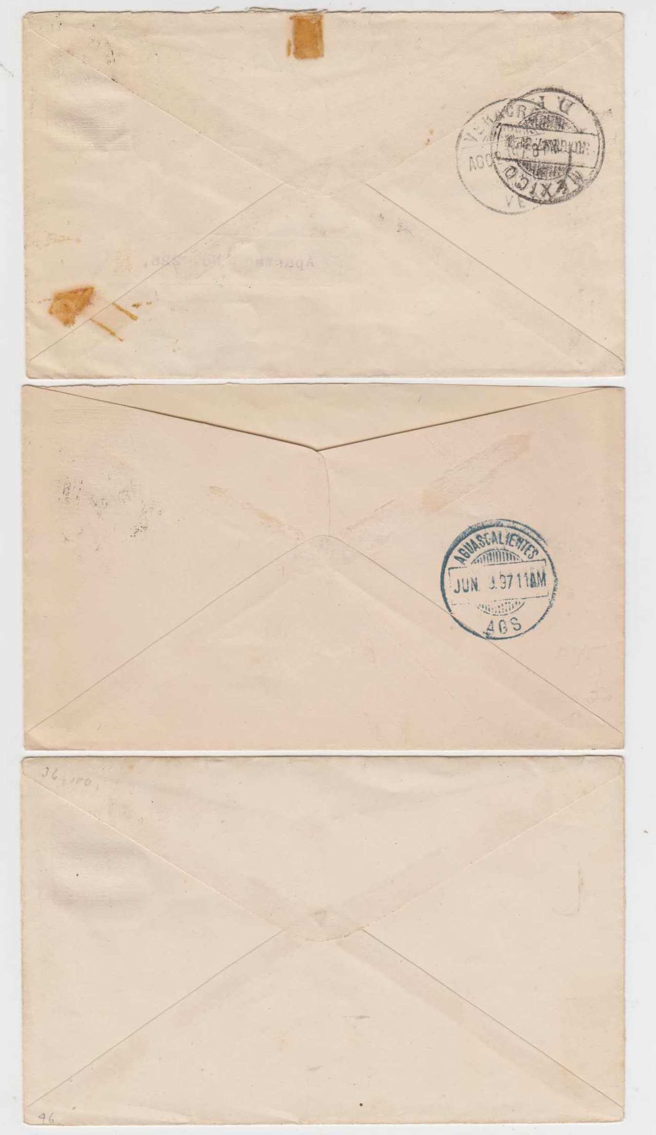 Mexico 1897 — Envelopes