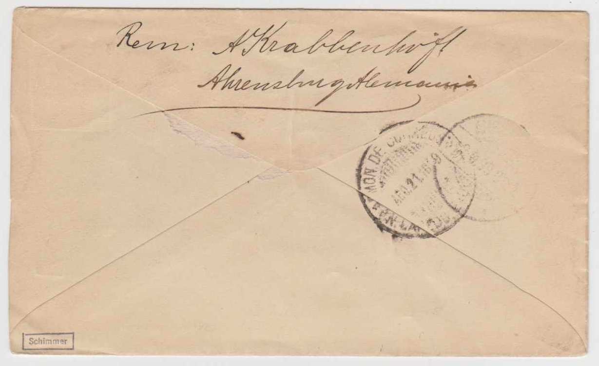Mexico 1899 — Third Mulita issue