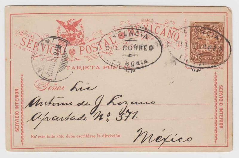 Mexico 1895 — Nov 24