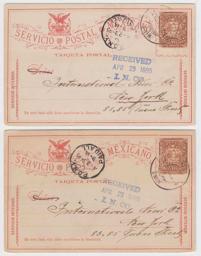 Mexico 1895 — Mepsi PC 65