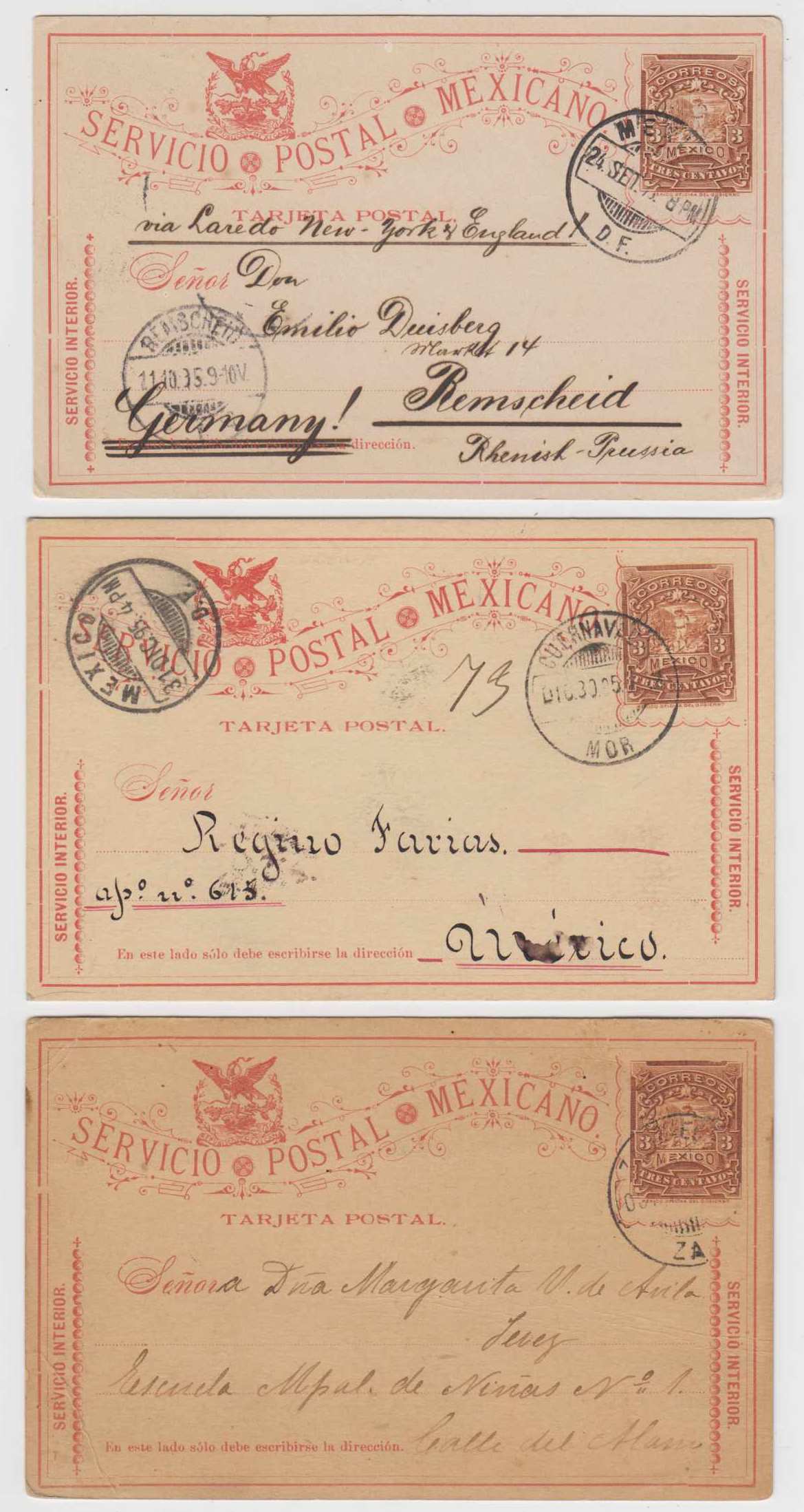 Mexico 1895 — Fourth issue