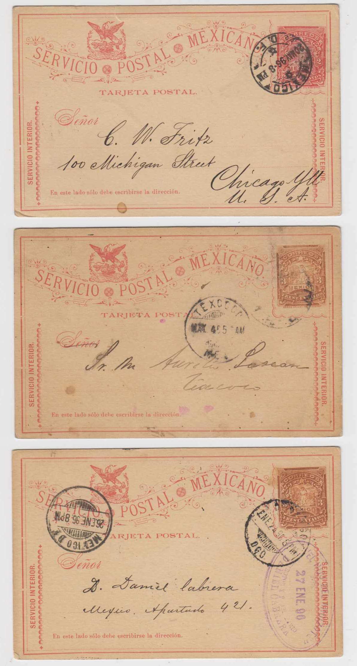 Mexico 1895 — Fourth Issue