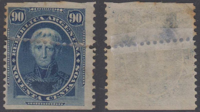 Argentina 1873 — Saavedra