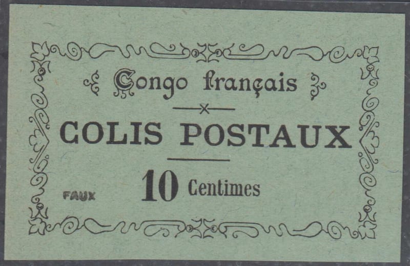 France 1891 — Colis Postaux (Postal package)