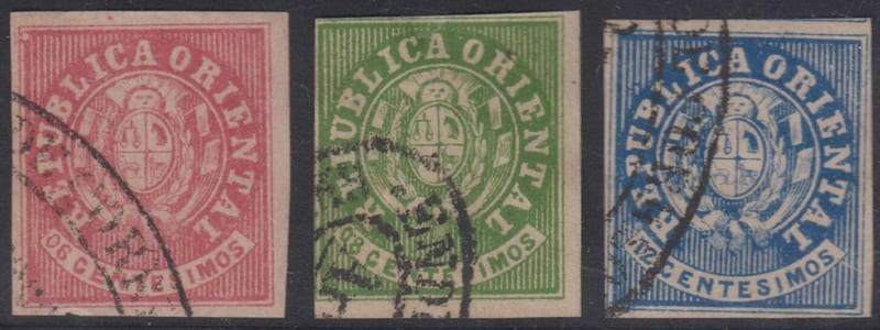 Uruguay 1864 — Coat of Arms