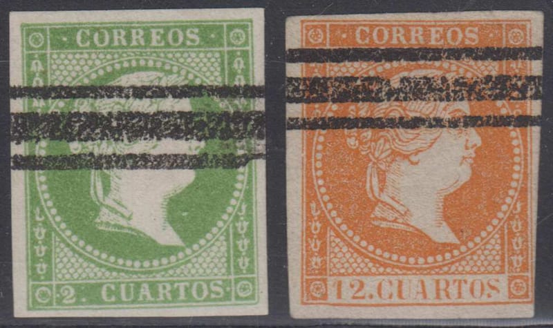 Spain 1856 — Queen Isabella II