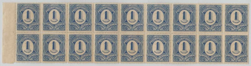 Mexico 1908 — Postage Due
