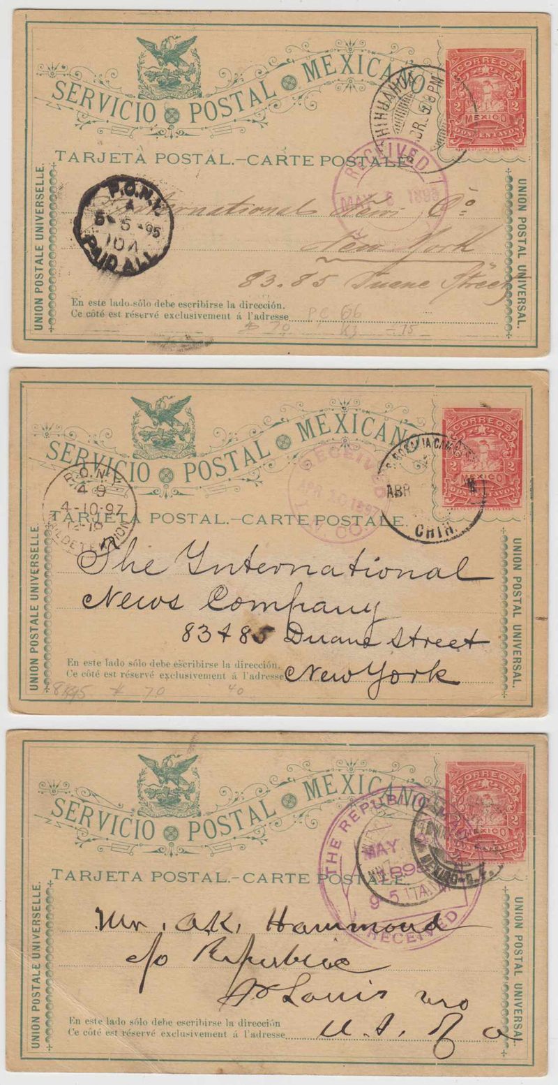 Mexico 1895 — Mepsi Pc68-pc69