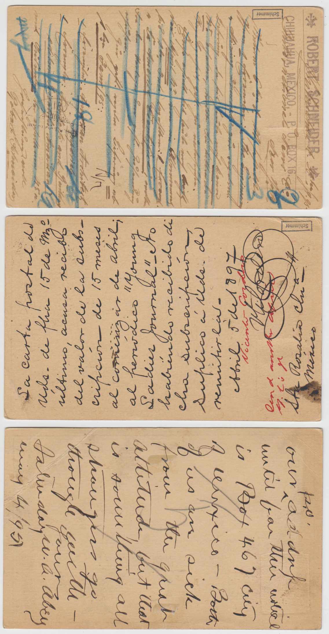 Mexico 1895 — Mepsi Pc68-pc69