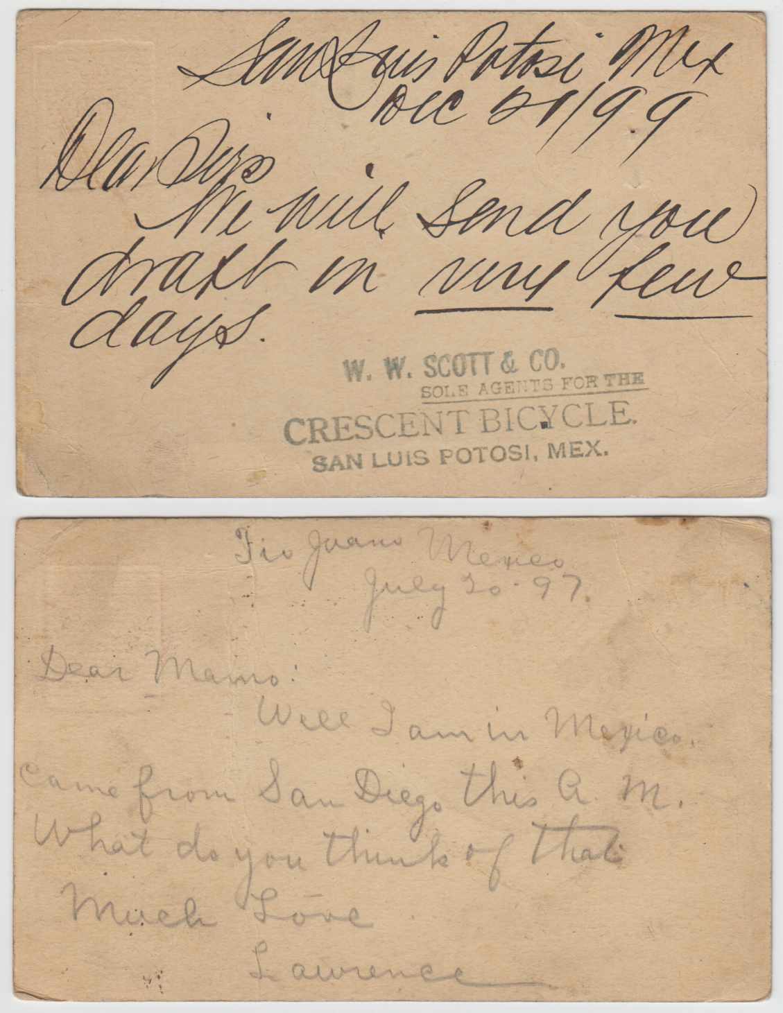 Mexico 1897 — Mepsi Pc82